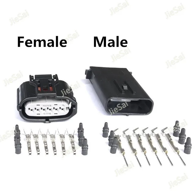 12831 Accelerator Pedal Connector MAF 6 Pin 6189-7100 TS 025 Automotive Plug  Female Male For Toyota Subaru Mazda