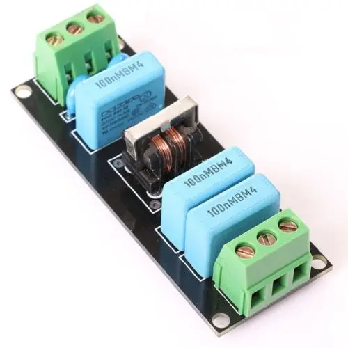 1PCS EMI 4A Power Filter Board Socket For Pre-Amp Amplifier DAC Headphone