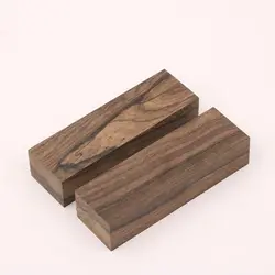 Ziricote Knife handle blanks 120x40x30mm wood pistol grip knife handle's material
