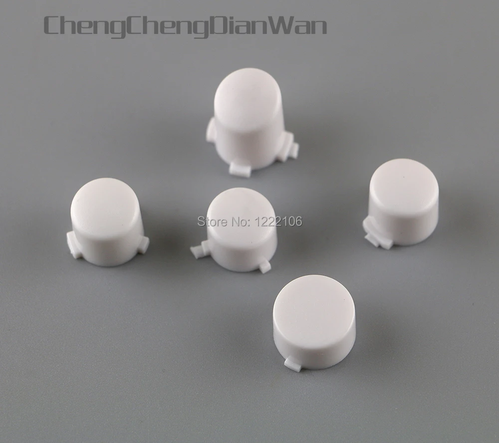 5sets White Plastic ABXY +Guide Buttons Replace Key Wireless Controller Shell For Xbox One xboxone Controller