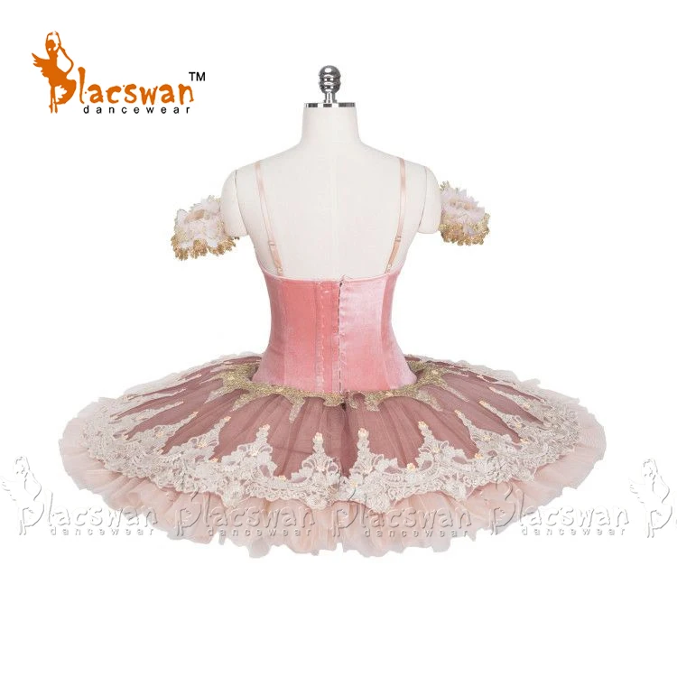 Peach Fairy Classical Tutu Pink Nutcracker Adult Professional Stage Performance Pancake Ballet Costume BT801