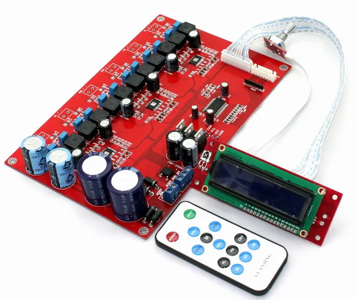 

TPA3116 6 -channel remote control amplifier board / Using original TPA3116, M62446 IC