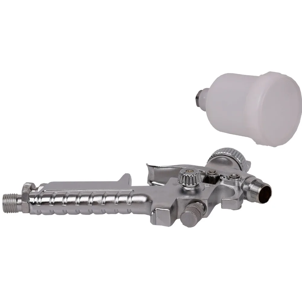 RONGPENG HVLP Touch Up Spray Gun Car Refinish Gun 1.0mm 125cc Automotive Surface Repair Painting Mini Air Spray Gun