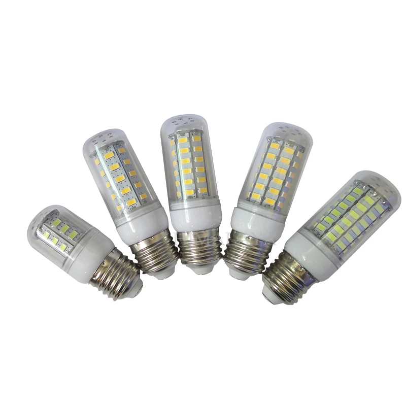 

Toika 50pcs/lot Led Bulb E27 SMD5730 Corn Lamp AC85-265V No Flicker Constant Curre Design Bombillas Led