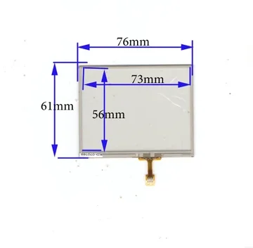 3.5 inch four wire resistive touch screen handwriting screen TR4-035F-11 76*61 mm