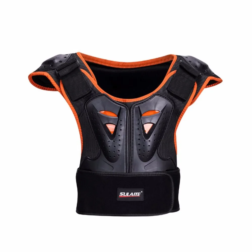 

Brand New Children Skate Body Protection Jackets Bike Cycling Back Protector Vest Kids Sleeveless pad back Guards Shirt