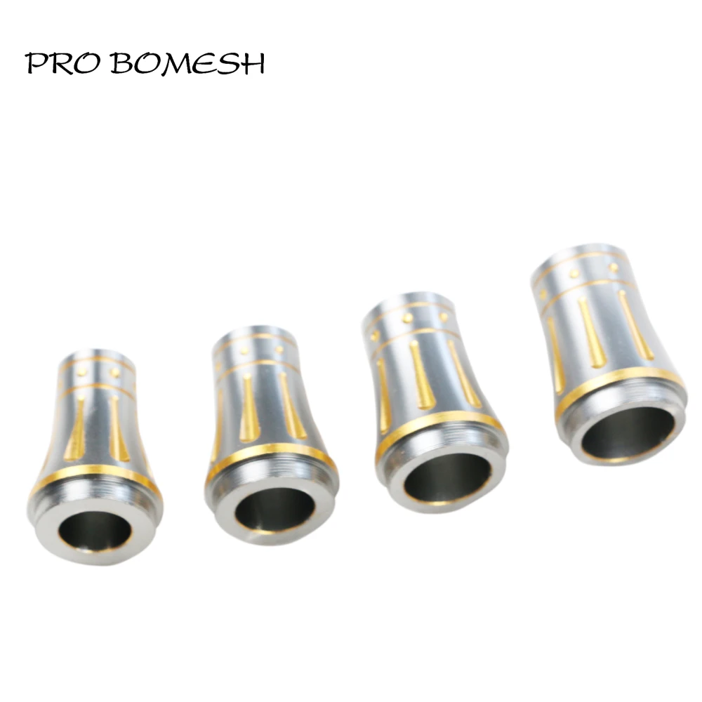 Pro Bomesh 5pcs/Lot Aluminum Fishing Reel Seat Decorative Trim Part DIY Fishing Rod Component Accessory