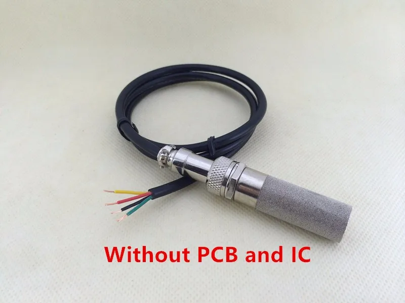 

Temperature Humidity sensor metal stainless steel protective cover house cable for SHT11 SHT21 SHT71 (without PCB IC)