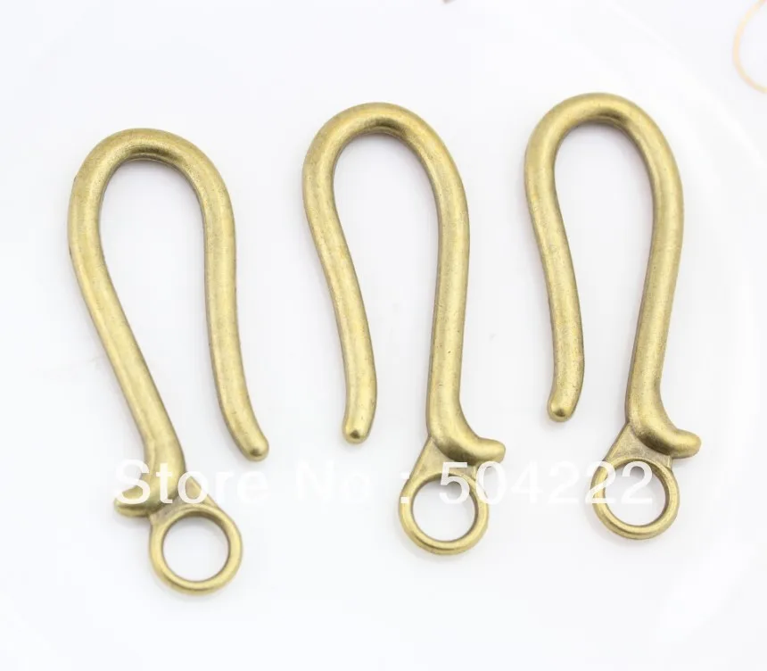 2pcs large Hook toggle clasp bronze or antique silver zinc  alloy  jewelry accessory  71X24MM