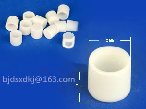 Alumina ceramic crucible / diameter*height=8*8 / Special crucible for thermal analysis instrument