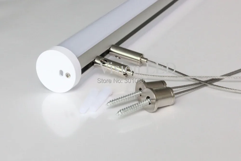 Imagem -06 - Medidor 10 Pcs um Lote m por Peça Peraluminum Perfil Led para Tiras de Led de Luz o Alumínio Conduziu a Luz de Tira Habitação 20