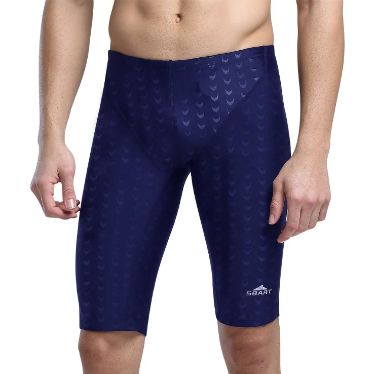 High Quality Professional Shark Skin Sharkskin Swimwear Men\'s Swimming Wear Trunks Wholesale