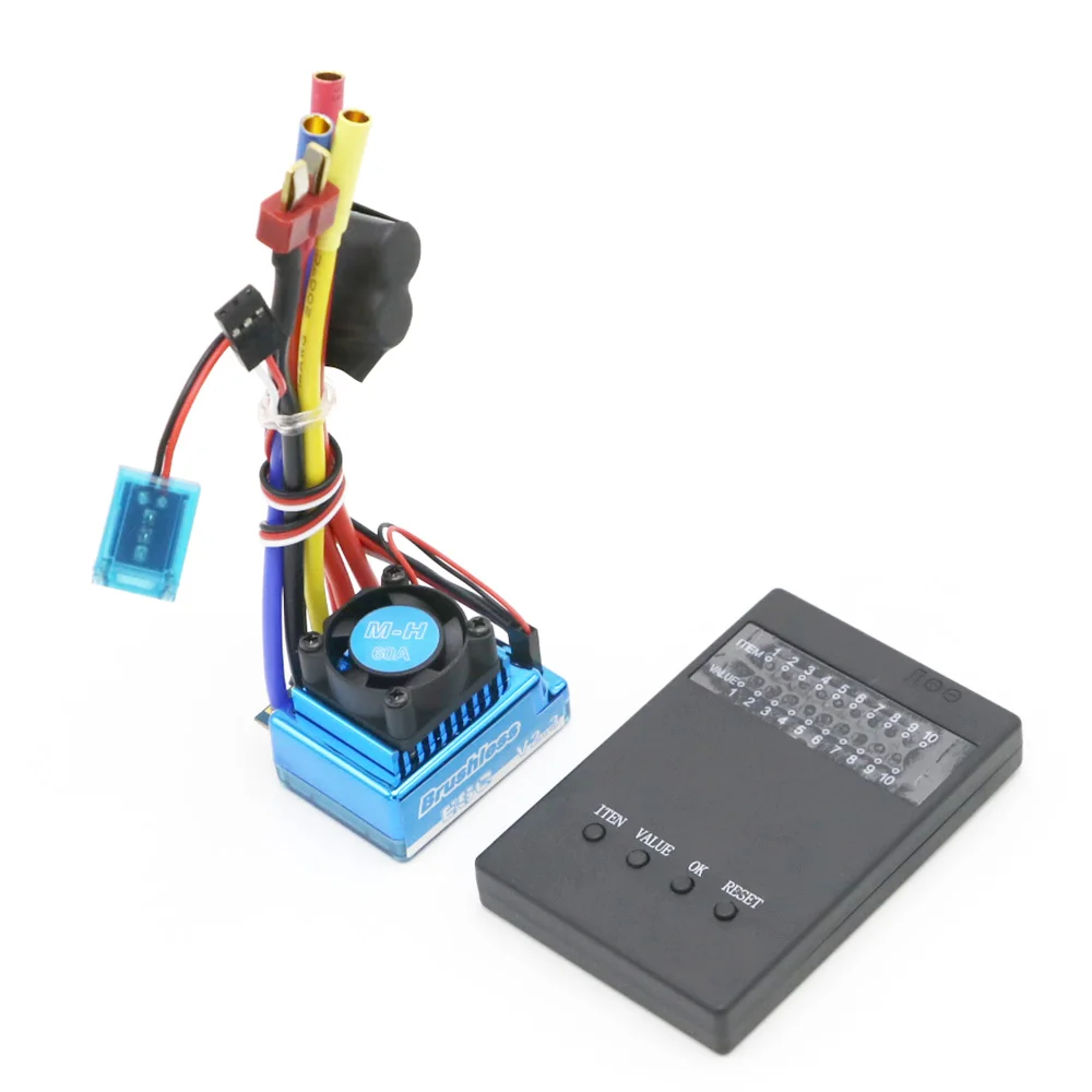 3650 3900KV Brushless Motor & Waterproof 25A 35A 45A 60A 80A 120A Brushless ESC with Program Car Combo for RC Car RC Boat Part