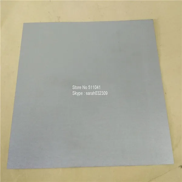 99.95% Pure Molybdenum Mo Metal Sheet Plate Foil 100*100* 5.0mm