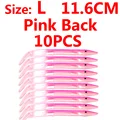 Espalda rosa L 10 piezas