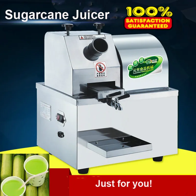 

220V Sugarcane Juicer Stainless Steel Cane-juice Squeezer Sugarcane Press