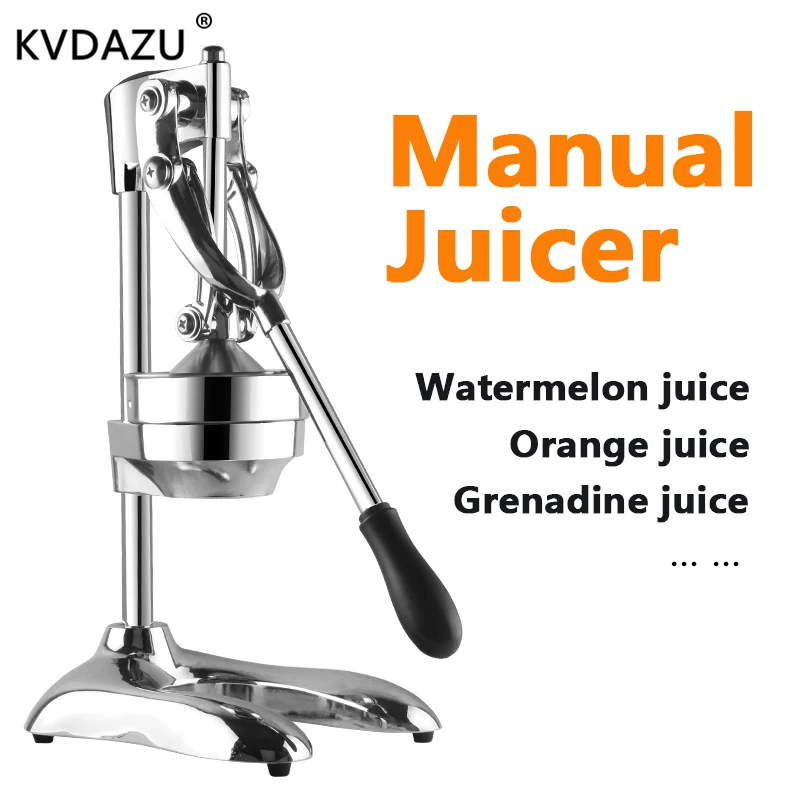 

Manual hand press juicer squeezer citrus lemon orange pomegranate fruit juice extractor Stainless Steel commercial or household