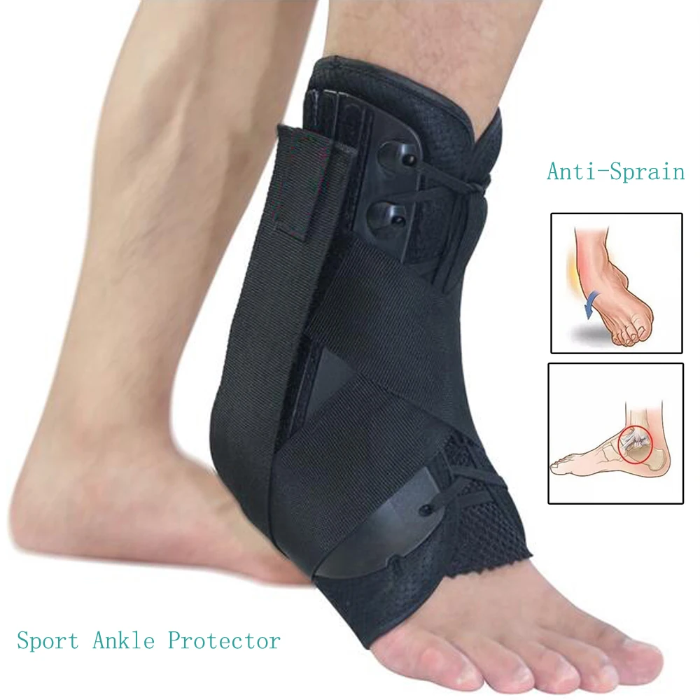 Strap Ankle Brace wholesale 50pcs S/M/L/XL Size Adjustable Ankle sprain fixation Orthosis Daily Sports Support Ankle Stabilizer