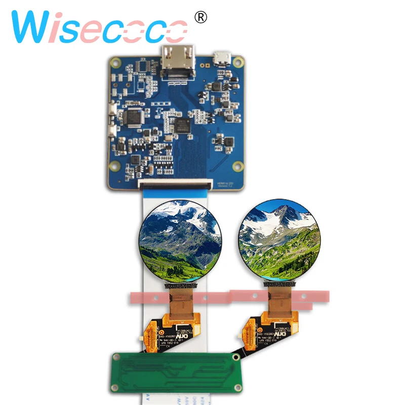 

1.39 inch round oled display screen 400*400 mipi board for diy project watch wearable devices