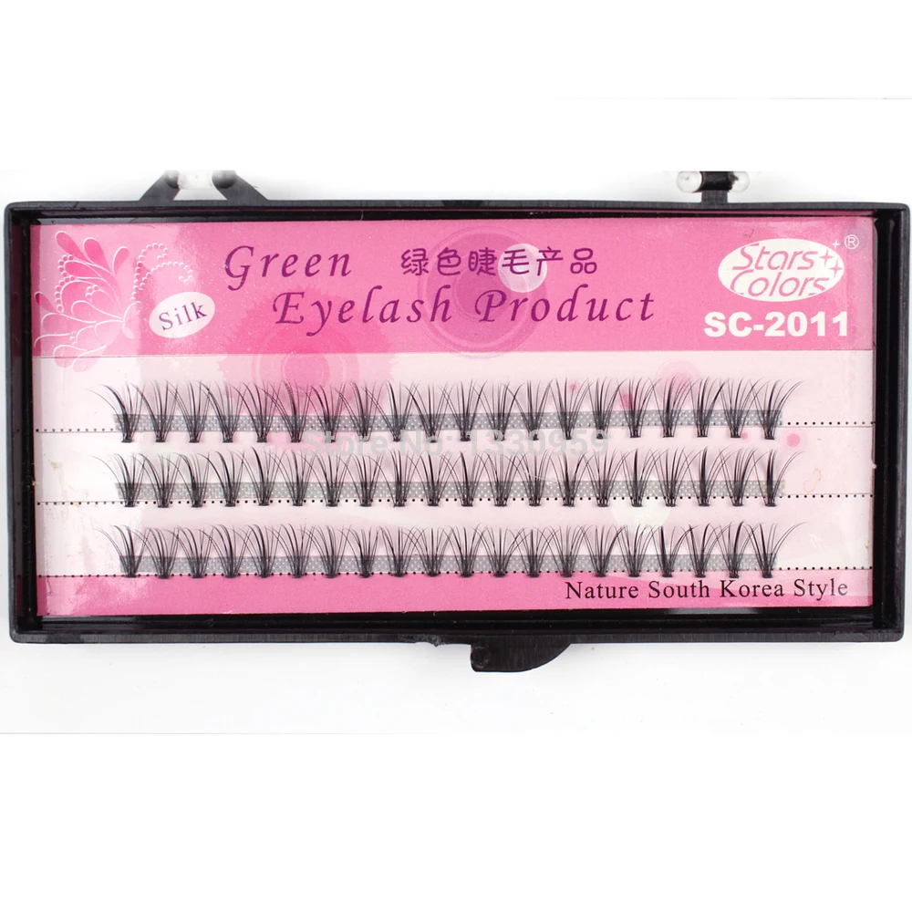 10D Silk Eye Lashes Natural Soft 0.07mm C Curl Easy Fan False Eyelashes Extension Grafting Premade Volume Eyelash