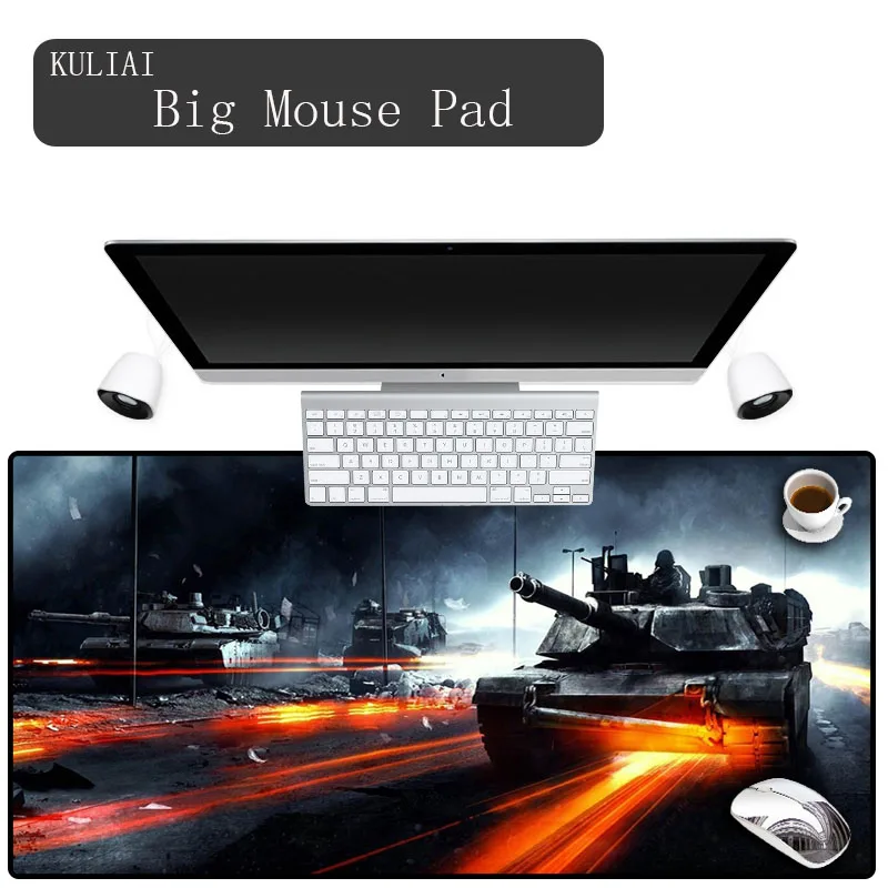 

XGZ World of Tanks Battlefield3 Large MousePad Gaming Laptop Games Office mesa gamer para pc Keyboard Rubber Mouse Pads mats