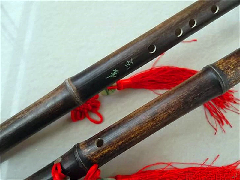 Flauta transversal Bawu Flute F/G Key Natural Purple Bamboo Bau Detachable yunnan Folk Instrument Flauta De Bambu Not DIZI