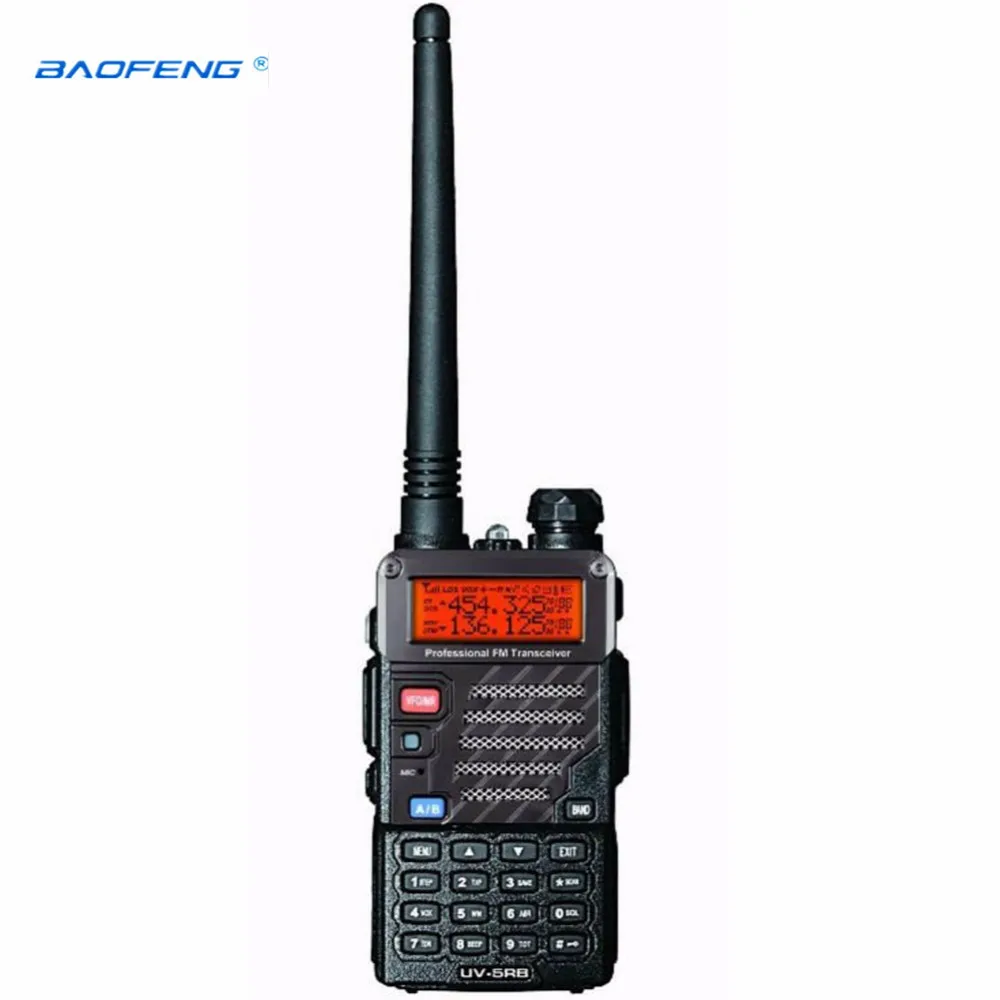 New Baofeng UV-5RB For Police Walkie Talkies Scanner Radio Dual Band Cb Ham Radio Transceiver UHF 400-470MHz & VHF 136-174MHz