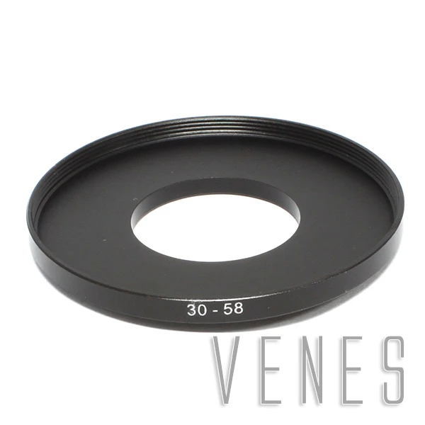 Venes 3Pcs 30mm-58mm/34mm-58mm/37mm-58mm/39mm-58mm Step-up Metal Filter Adapter Ring