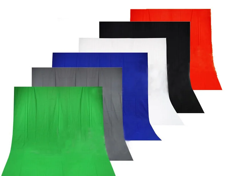

3x5m Photo Photography Studio Solid Muslin Background,Photography Background,Red/Green/Black/White/Blue/Gray for select