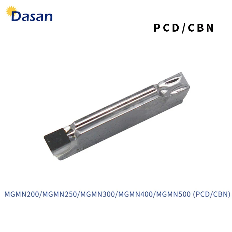 2PCS MGMN150 MGMN200 MGMN250 MGMN300 MGMN400 MGMN500 PCD CBN MRMN Turning Inserts CNC Diamond Lathe Cutter Grooving Blade Tool