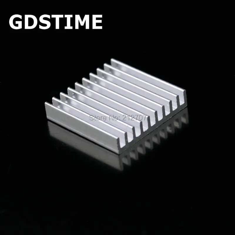 200pcs Cooler Card 28x28x6mm Memory Cooling Kits Aluminum Heatsink