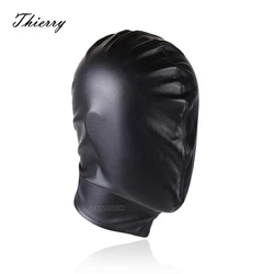 Thierry BDSM Unisex Slave Bondage Sex Toys Head Hoods Erotic facepiece Adult Games Fetish Headgear For adult toys for Couples