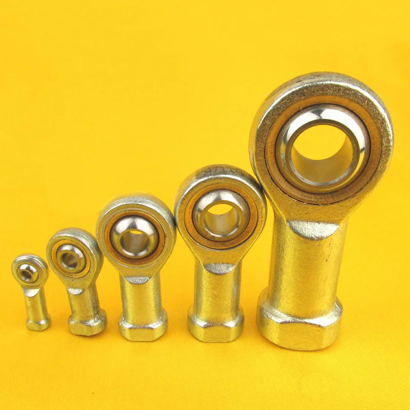 3mm Female Right Hand Thread Rod End Joint Bearing Metric Thread M10x1.5mm SI10T/K PHSA10