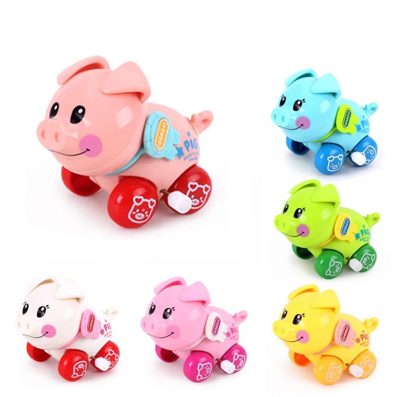 Baby Toys Cute Cartoon Animal Wind Up Toys Clockwork Classic Toy Newborn Kid Funny Toy Gifts Children Educational Toys NSV775