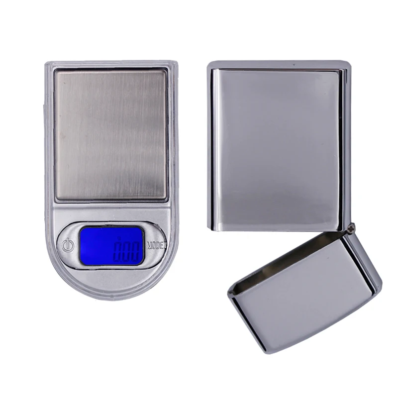 0.01*200g Mini Scale Electronic Pocket Weighing LCD Digital  Jewellery Lighter Scale Flip Scale With Backlight