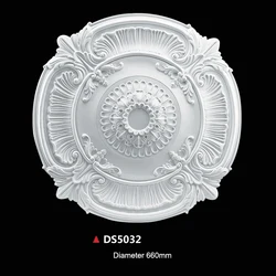 Decorative Pendent Lamp base Plate Chandelier Ceiling Rose Droplight Paterage Decoration Rosette PU Wall Moulding Medallion