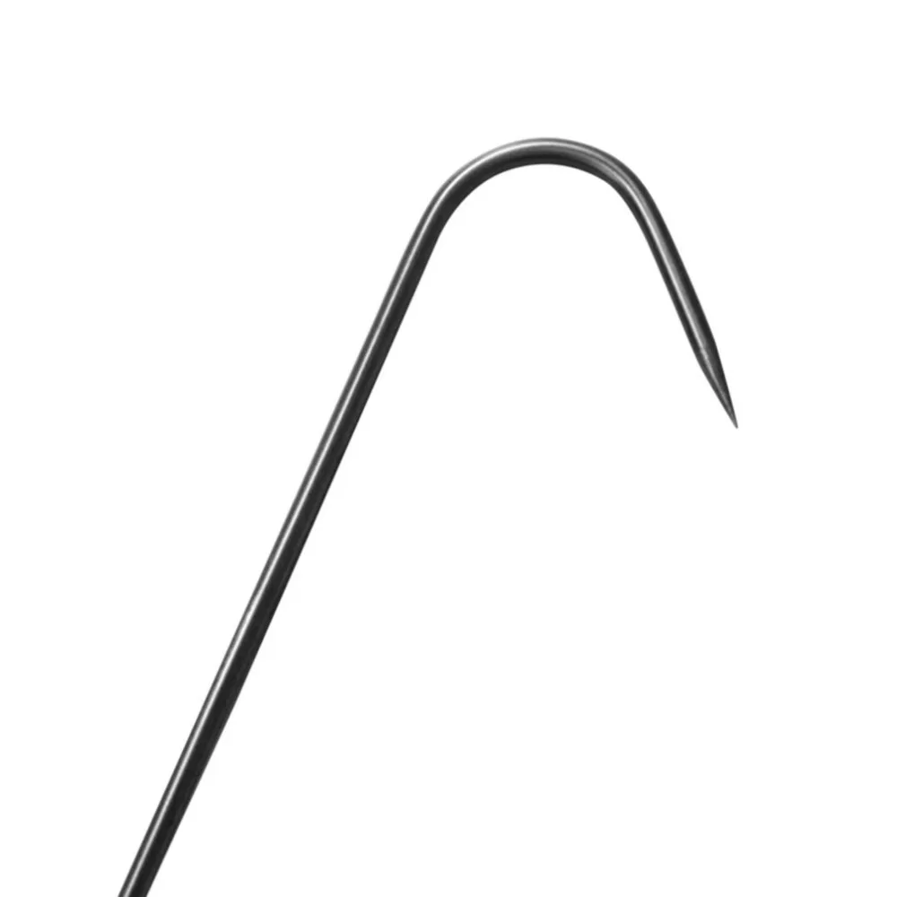 60cm Or 120cm Stainless Steel Sea Telescopic Fishing Gaff Aluminum Alloy Spear Hook Fish Gripper Tackle Outdoor Fishing Tool #84