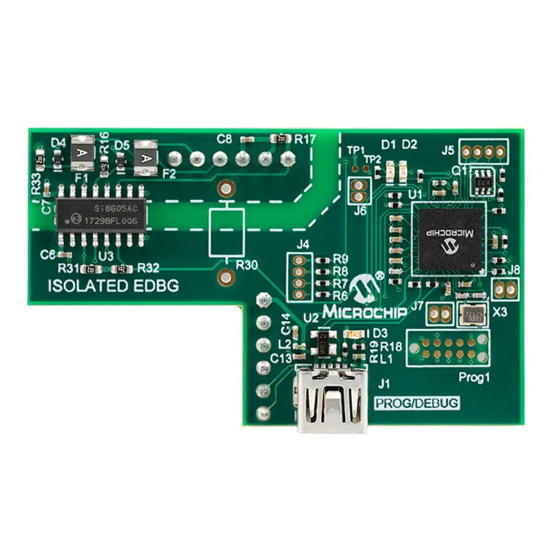 

1 шт. x AC320202 изолированный встроенный отладчик EDGB карта для MCHV-3