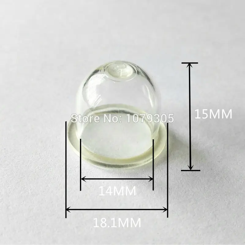 

50PCS Brush cutter carburetor primer bulbs 18.1*14mm