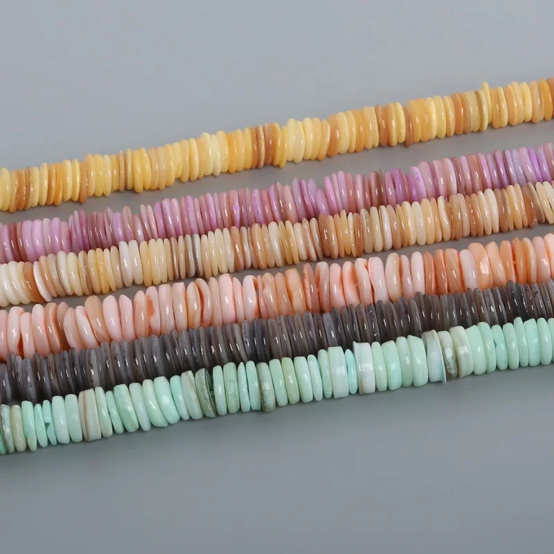 Natural Sea Shell Chip Beads 9mm Mix Color Sectable for DIY Jewelry & Craft Makings DIY Necklace Bracelet