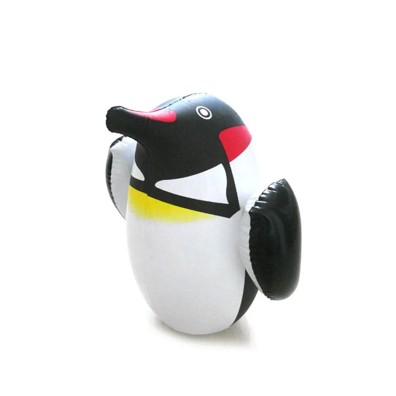 Zabawki dmuchane, uroczy czarny pingwin \"daruma\", zabawki \"daruma\", dmuchane zwierzątka, zabawki dla niemowląt 2021