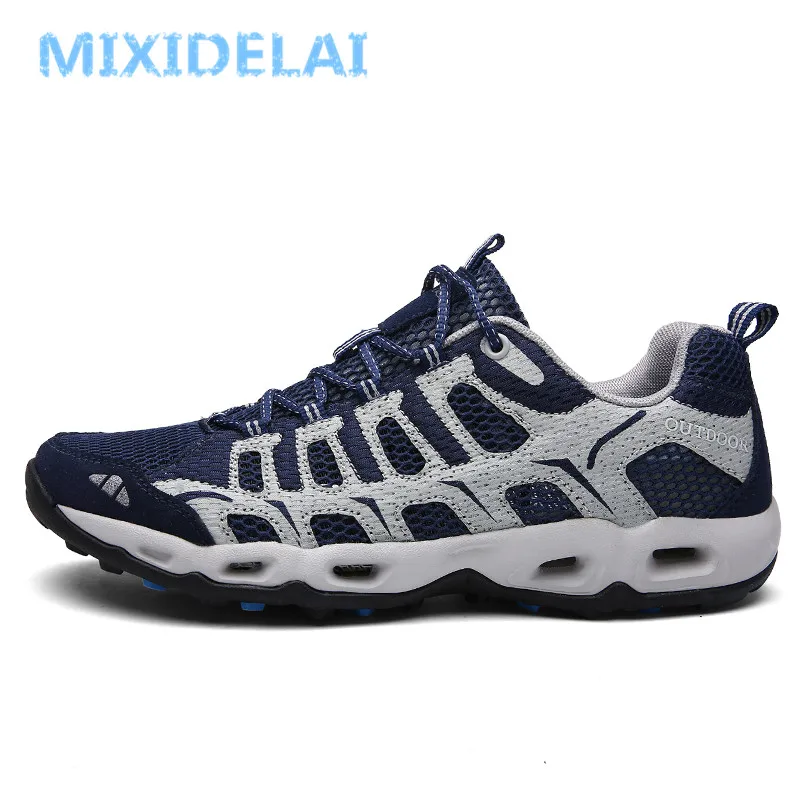 MIXIDELAI New Summer Men Sneakers Fashion Spring Outdoor Shoes Men Casual Men\'S Shoes Comfortable Mesh Shoes For Men Size 39-46