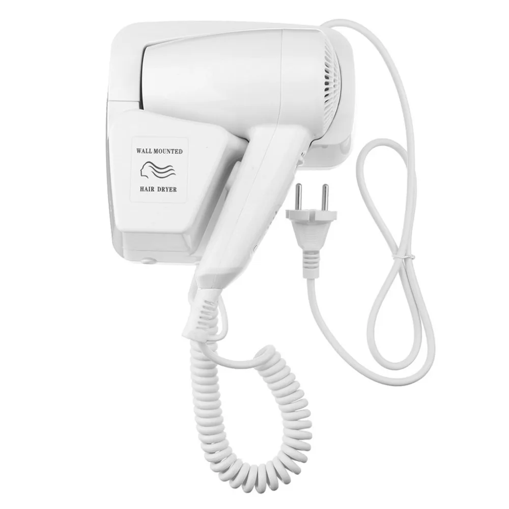 

220V 1200W Negative Ion Wall Mounted Hair Dryer Blower Hotel Home With Holder EU Plug Hair Dryer Blower Hair Drying Tool