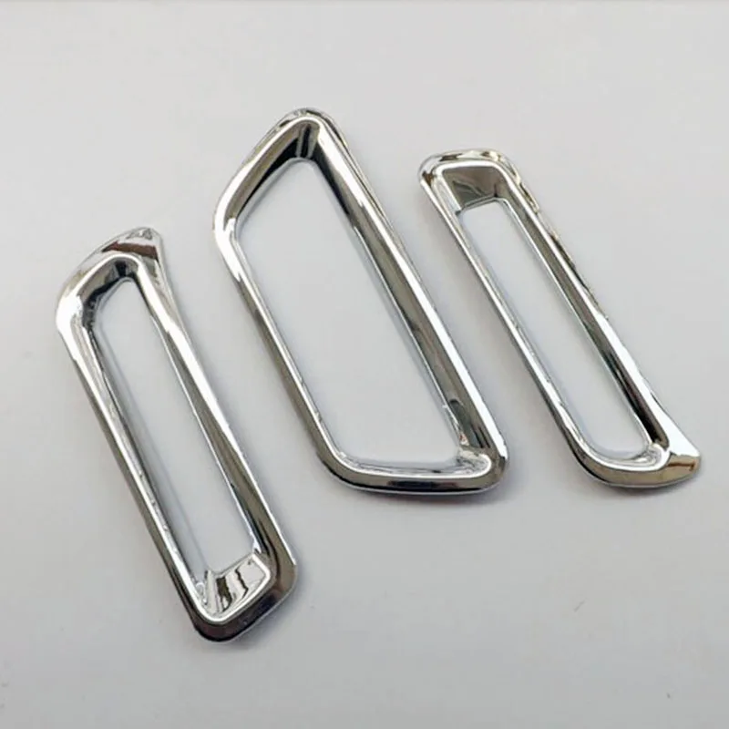 크롬 후면 안개 램프 커버, 스즈키 SX4 S-크로스 S 크로스 2014 2015 2016 2017 2018 자동차 스타일링 스티커 자동차 액세서리 3 개