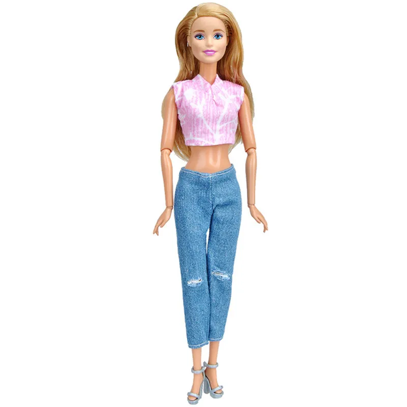 Tenues d'été décontractées pour Barbie, vêtements de beurre BJD, accessoires de maison de jeu, mode spanUp, 1/6