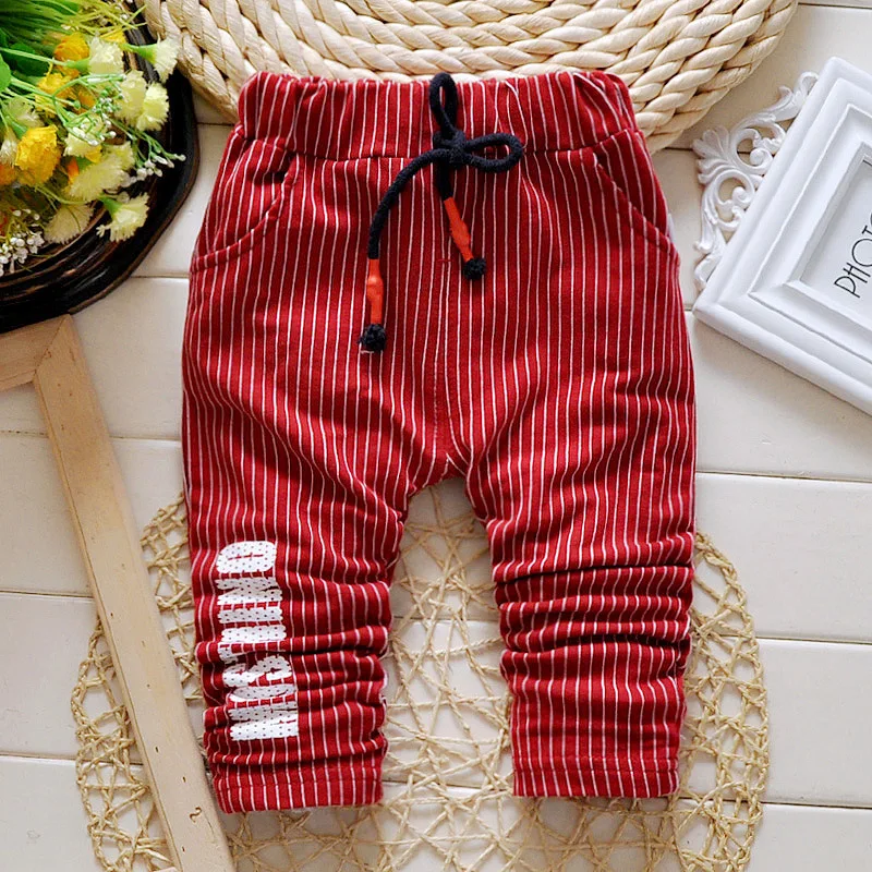Spring 2020 new baby pants Fashion striped pants 0-2 year image 3