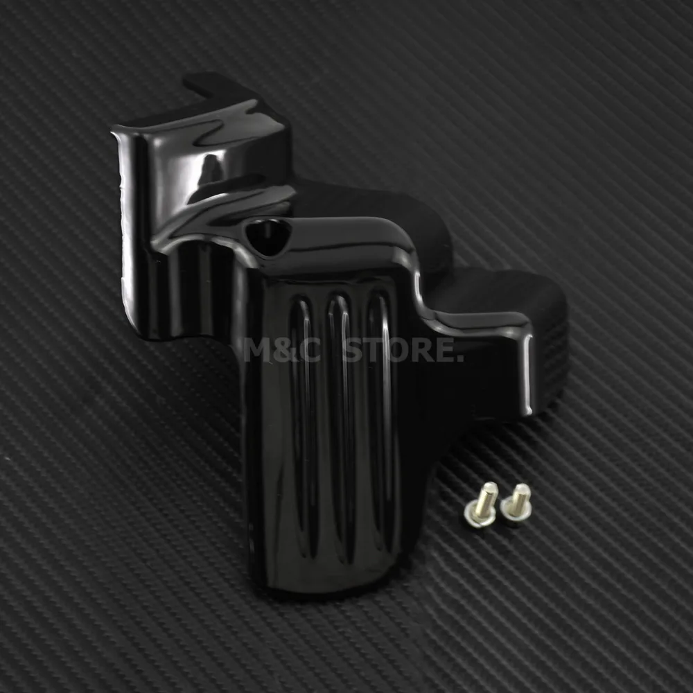 Motorcycle Starter Cover Chrome/ Black For Harley Touring Electra Glides Road Glides Street Glides FLHTCU FLTRX FLHT FLHR 07-15