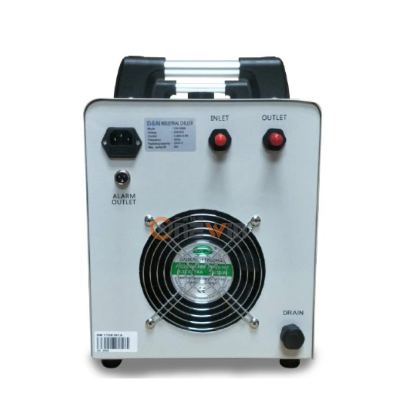 CW3000 Industrial water chiller for cooling 60W CO2 laser tube 3KW spindle motor UV lamp beads