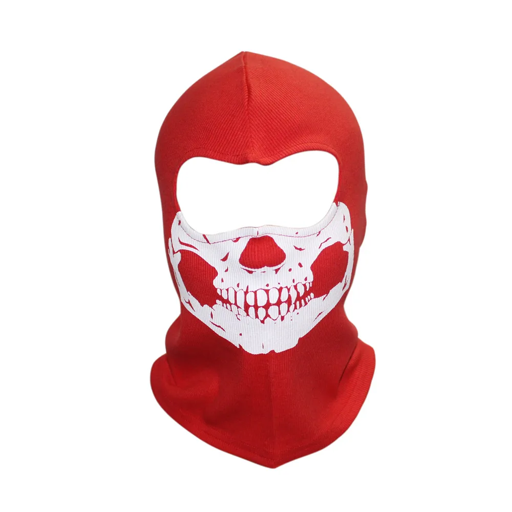 Mr Hunkle 2017 New Print Adult Hat New Candy Color Full Face Masks Balaclava Motorcycle Wind Dust Grimace Reflective Ghost Mask