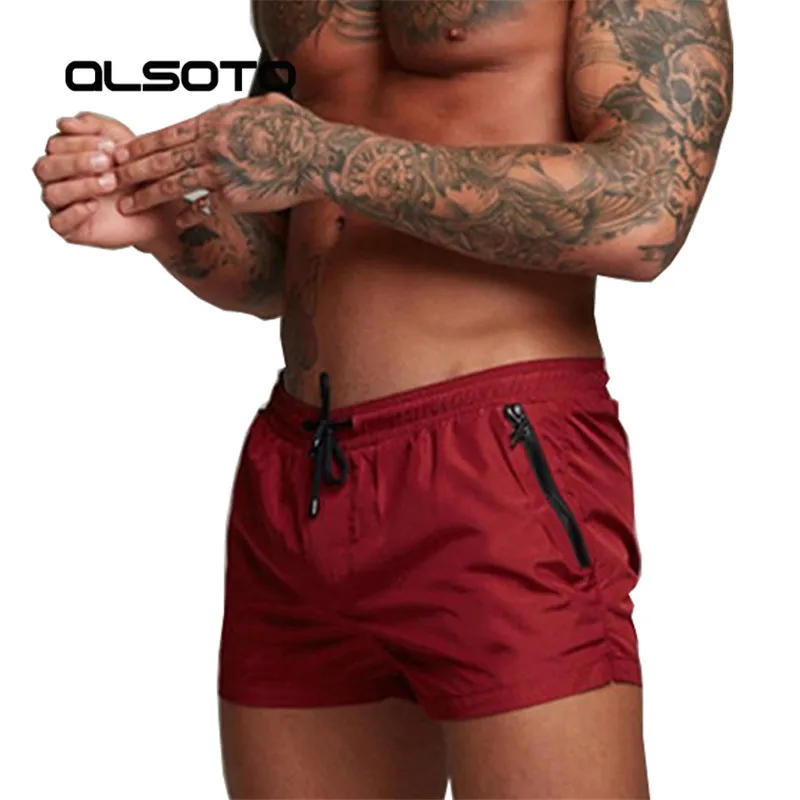 Summer 2023 Running Shorts Men Quick Dry GYM Sport Shorts Fitness Training Jogging zipper Workout Shorts Men Sports Short Pants